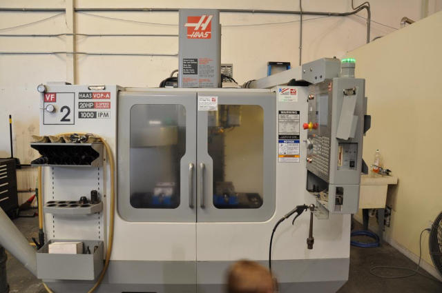 Haas VF-2, Machine ID: 5325